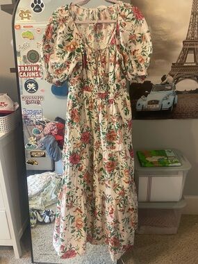 Anthropologie Floral Dress